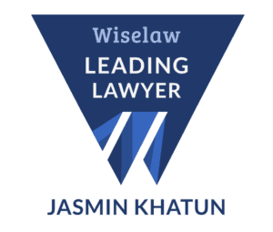 Wiselaw Leading Lawyer Jasmin Khatun Wiselaw Leading Lawyer Jasmin Khatun